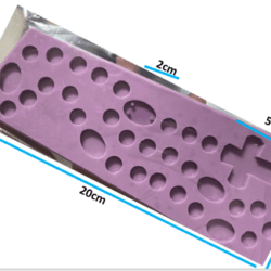 Molde Tipo Camandula 2D