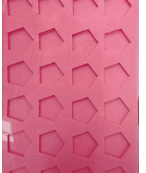 Molde de Pentagono x24