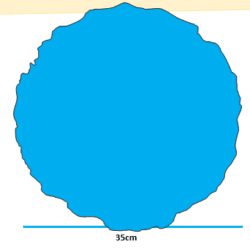 Molde de Individual -Porta plato Geoda