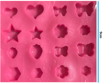 Molde de Figuritas y Frutas Varios