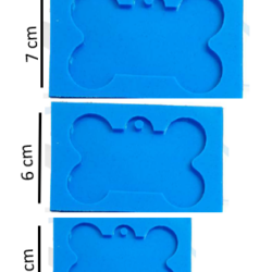 Molde Placa Hueso x1