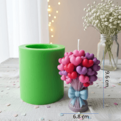 Molde de Silicona Ramo de Corazon - 1052