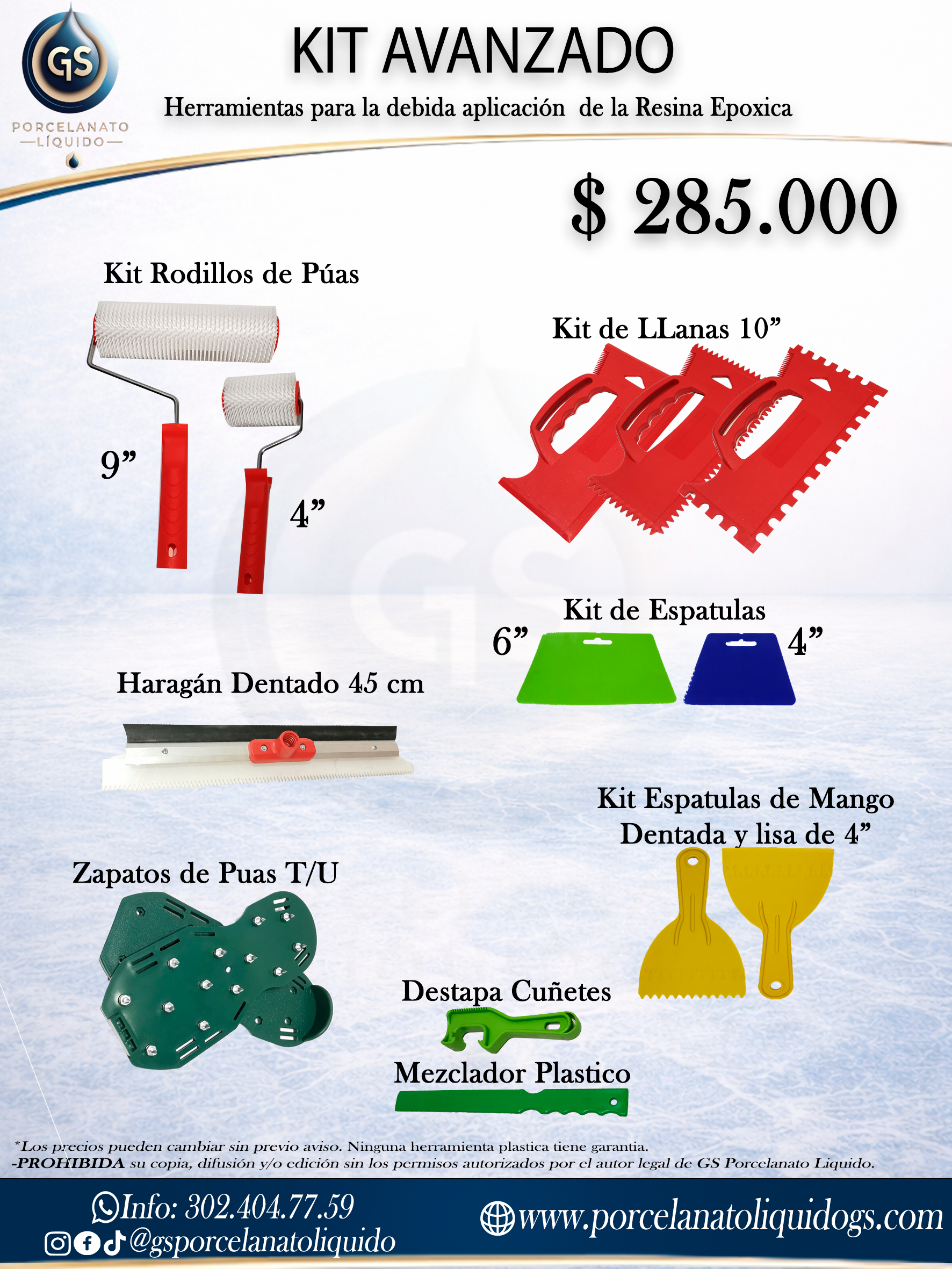 Kit Avanzado para Resina Epoxica