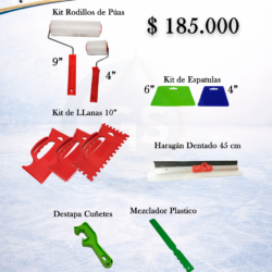 Kit Basico Pisos Resina Epoxica