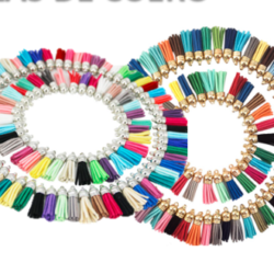 Borlas de Cuero Pequeñas