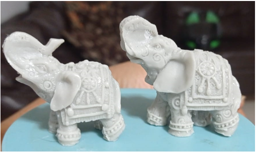 Molde de Elefante de la Suerte