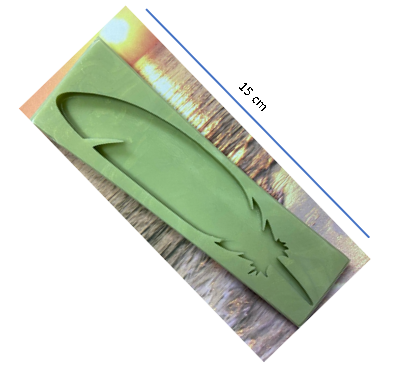 Molde Pluma Elegante