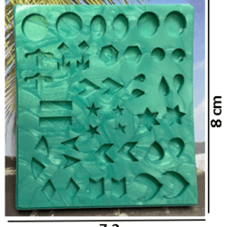 Molde de Aretes o Topos x21
