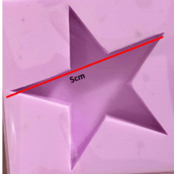 Molde de Estrella x1