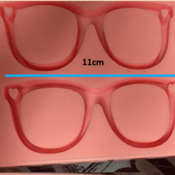 Molde Estilo Gafas - Lentes