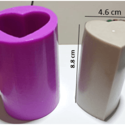 Molde de Corazon Tipo Base - 451