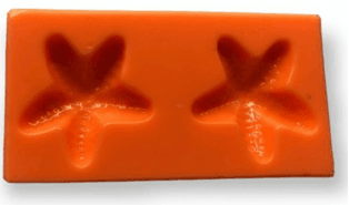 Molde Estrellas de Mar x2