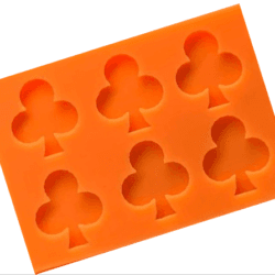 Molde de Trebol 2d x 6