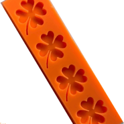 Molde de Hoja de Trebol x 4