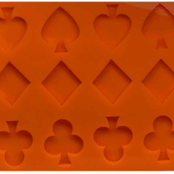 Molde de Figuras de Naipe - Cartas