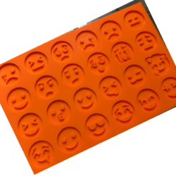 Molde de Emojis Varios x24