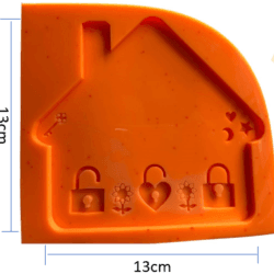 Molde Porta Llaves Candado