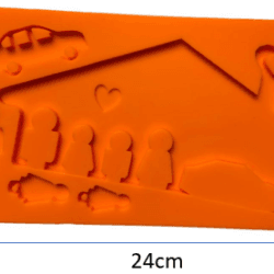 Molde Porta Llaves Familia