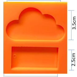 Molde de Nube y Rectangulo