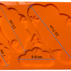 Molde Nube de Recuerdos Relieve