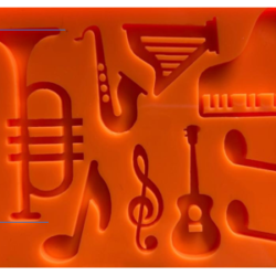 Molde de Instrumentos Musicales