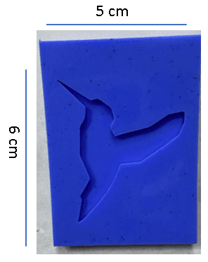 Molde de Colibri x 1