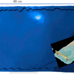 Molde de Bandeja Rectangular Geoda