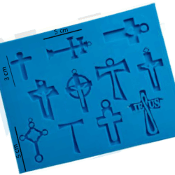 Molde de Cruces Variada x11