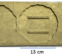 Molde Servilletero Geoda Circular