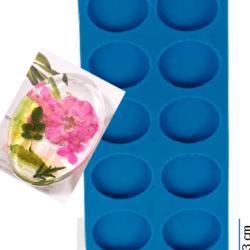 Molde Placas de Ovalos x 10