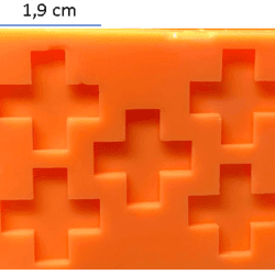 Molde de Signo Mas x5