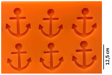 Molde de Ancla x6