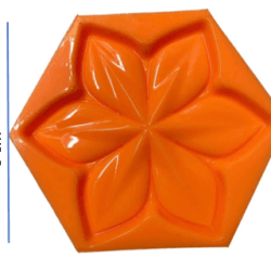 Molde de Flor Sencilla