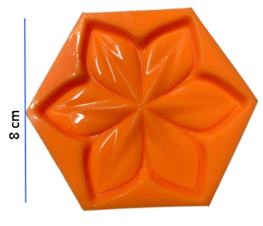 Molde de Flor Sencilla