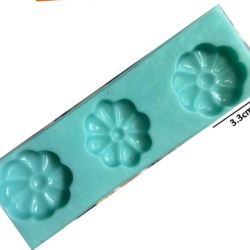 Molde de Flor Sencilla x3