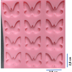 Molde de Mariposas 2D x12