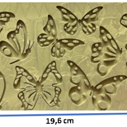 Molde de Mariposas Exoticas x 11