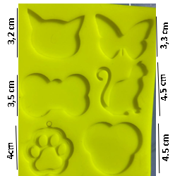 Molde de Varias Figuras