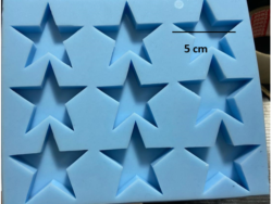 Molde de Estrellas x 9