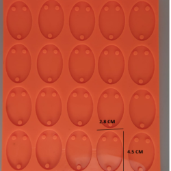 Molde de Silicona Cruceros Grande