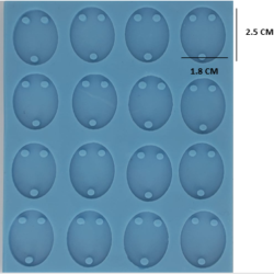 Molde de Silicona Cruceros Pequeños