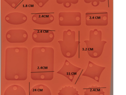 Molde de Silicona Pulseras Bonitas