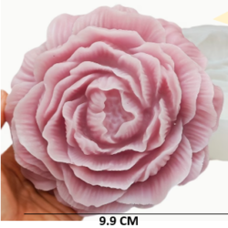 Molde Flor de Peonia Grande - 1001