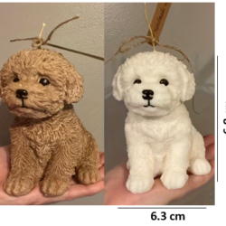 Molde de Perro Poodle - 1018