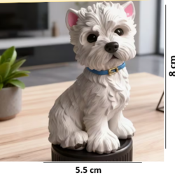 Molde de Perro Terrier Escoces - 1019