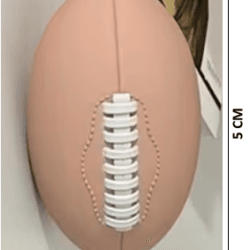 Molde de Balon de Futbol Americano