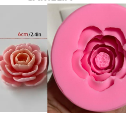 Molde de Flor Camelia