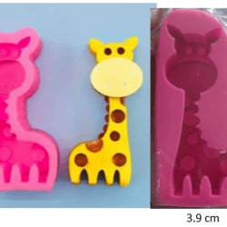 Molde de Silicona Jirafa 2D - 136