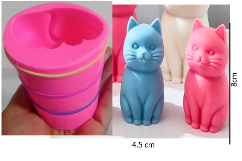 Molde de Gato Gordito