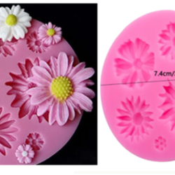 Molde Flor Margarita Varias 186